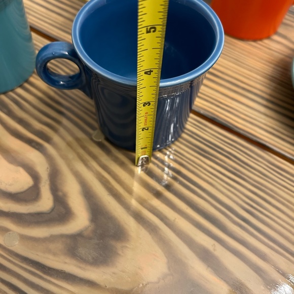 HLC Fiestaware USA ring handle mug set/ Fiestaware bread plate tray - Picture 11 of 11